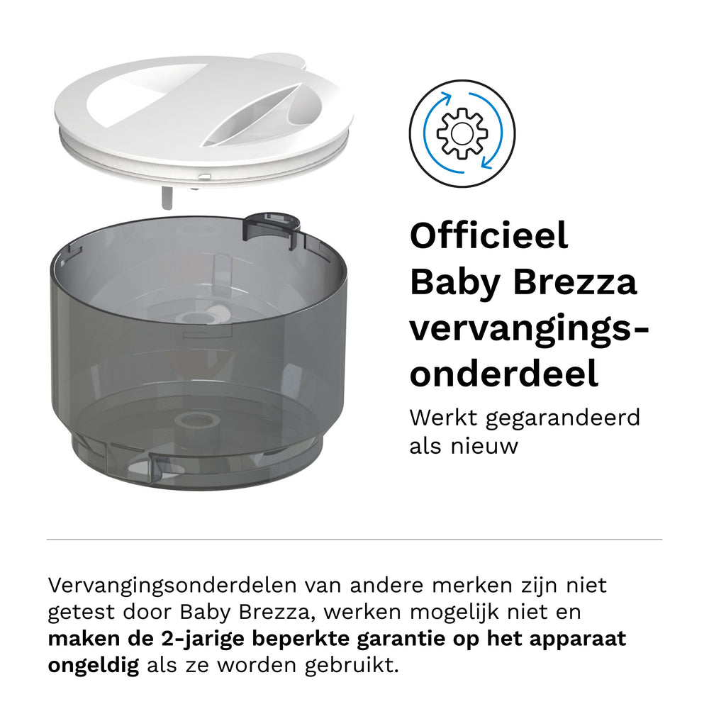 Poeder container met deksel - Formula Pro Advanced (Black-White en All White) - product thumbnail
