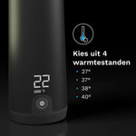 Superfast Portable Bottle Warmer - Oplaadbare flessenwarmer voor flesvoeding en moedermelk - product thumbnail