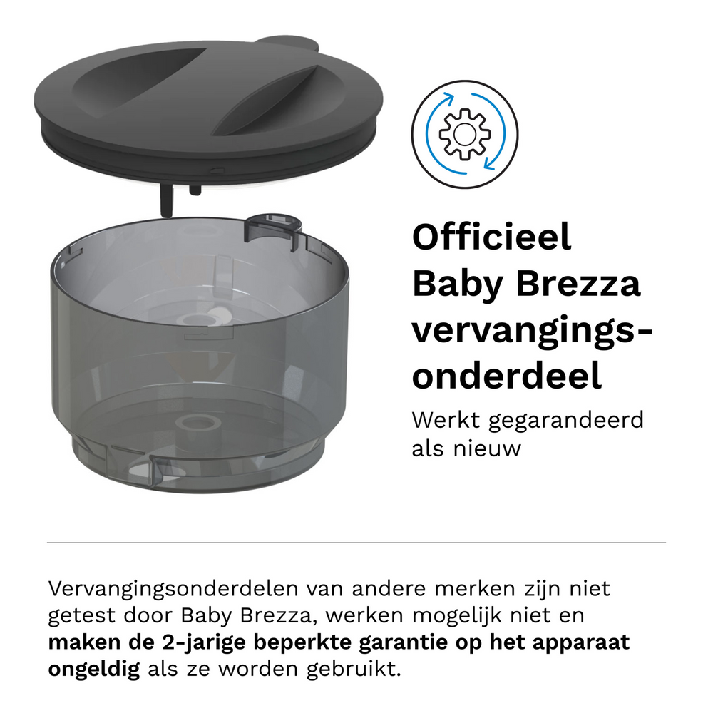 Poeder container met deksel - Formula Pro Advanced (All Black) - product thumbnail