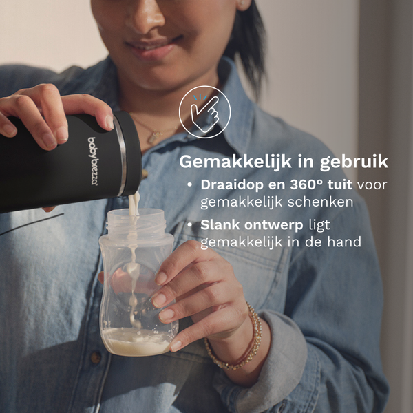 Superfast Portable Bottle Warmer - Oplaadbare flessenwarmer voor flesvoeding en moedermelk - product thumbnail