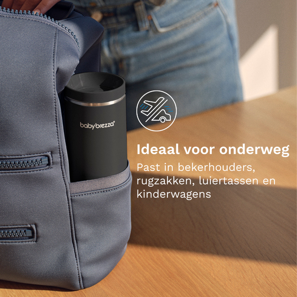 Superfast Portable Bottle Warmer - Oplaadbare flessenwarmer voor flesvoeding en moedermelk - product thumbnail