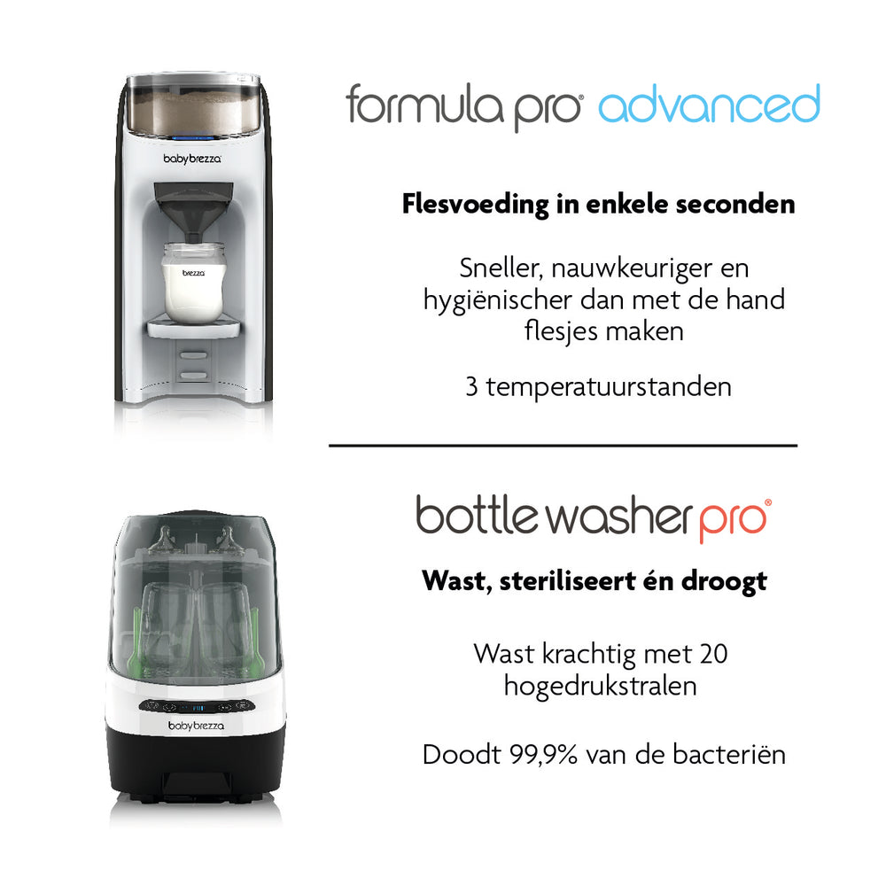 Bundel: Formula Pro Advanced + Bottle Washer Pro® White - product thumbnail