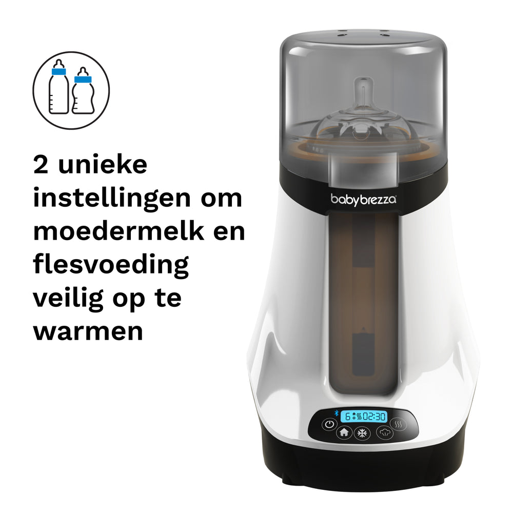 Safe & Smart Bottle Warmer - Voor moedermelk, flesvoeding én potjes babyvoeding. - product thumbnail