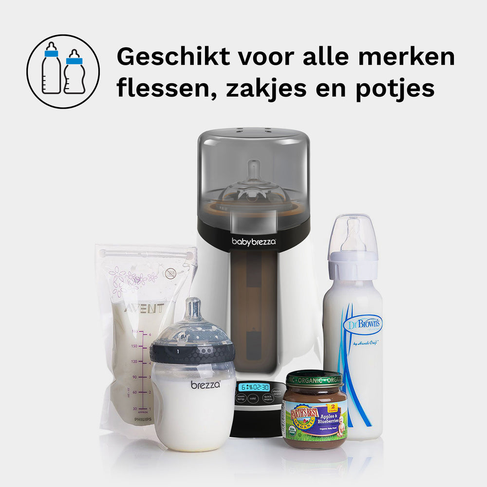 Safe & Smart Bottle Warmer - Voor moedermelk, flesvoeding én potjes babyvoeding. - product thumbnail