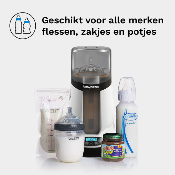 Safe & Smart Bottle Warmer - Voor moedermelk, flesvoeding én potjes babyvoeding. - product thumbnail