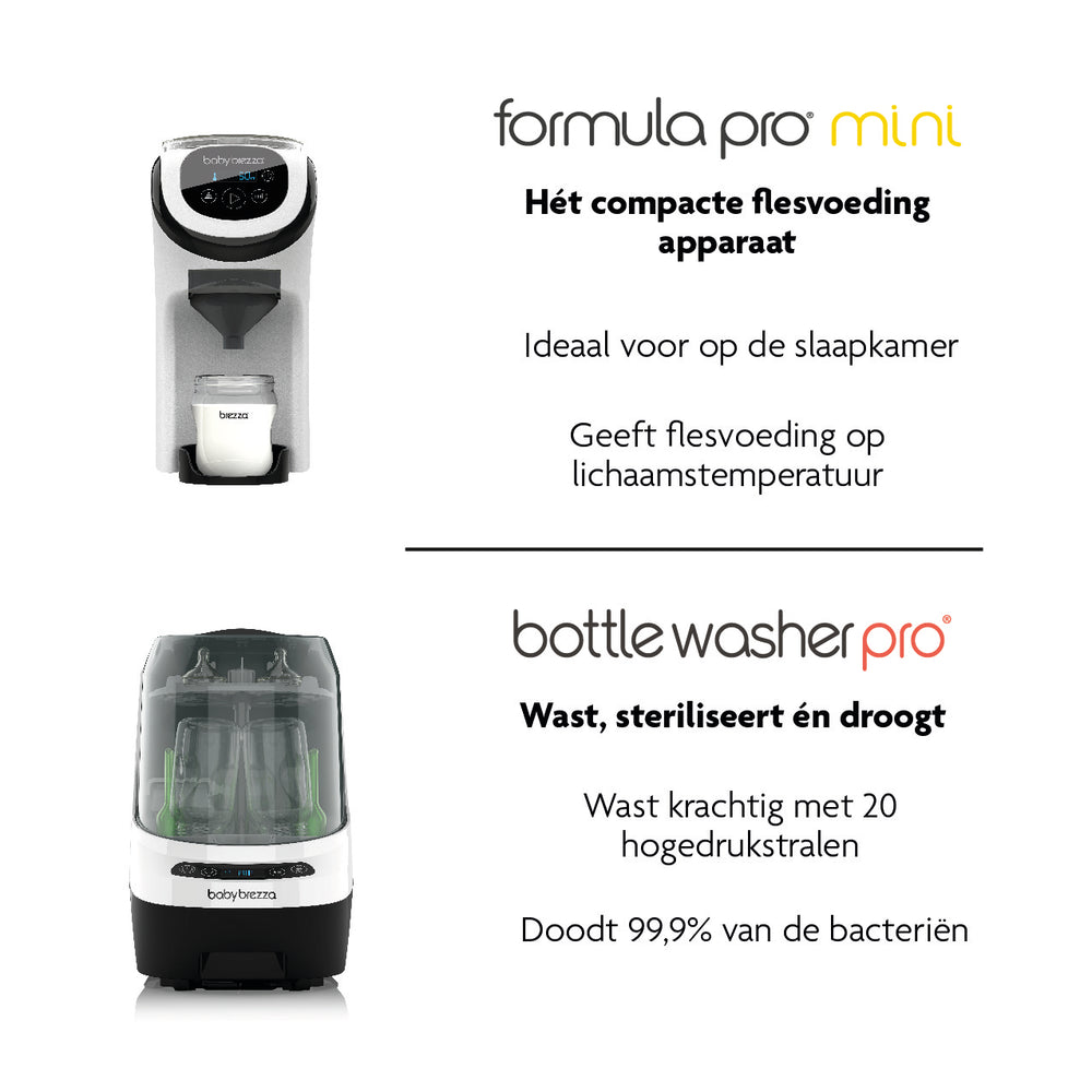 Bundel: Formula Pro Mini + Bottle Washer Pro® - product thumbnail