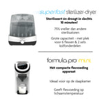 Bundel: Formula Pro Mini + Superfast Sterilizer Dryer - product thumbnail