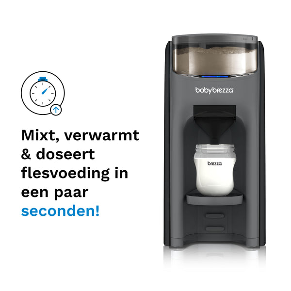 Baby Brezza Formula Pro Mini vervangende trechter en afdekking, grijs Baby Brezza Formula Pro Mini vervangende trechter en afdekking, grijs