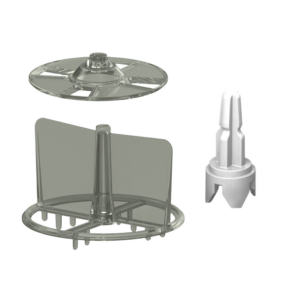 Roerwiel, meetwiel en as set (Formula Pro Mini) - product thumbnail